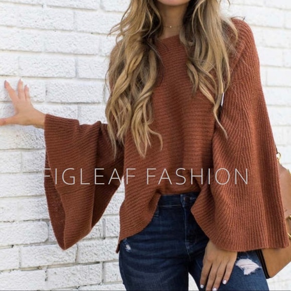 New Boho Pumpkin Spice Sweater - Picture 3 of 3